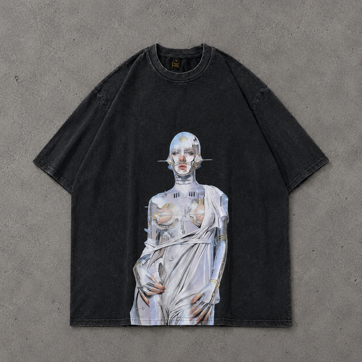 Synthetic Muse Oversized Graphic Tee