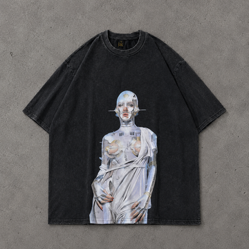 Synthetic Muse Oversized Graphic Tee